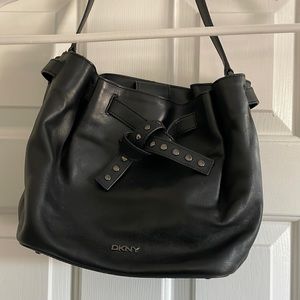 DKNY real calf leather purse